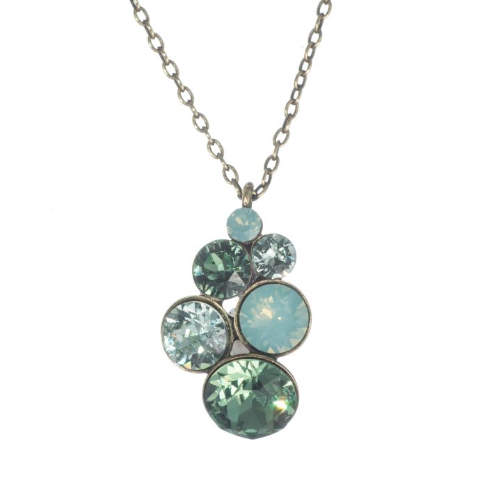 Konplott by Miranda Ko - Petit Glamour Pendant Necklace - Green
