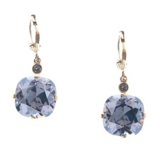 Catherine Popesco 12mm Large Stone Crystal Earrings - Mystique