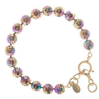 Catherine Popesco 8mm Crystal Tennis Bracelet - Purple Haze
