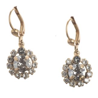 Catherine Popesco Crystal Earrings - Dainty Dangles