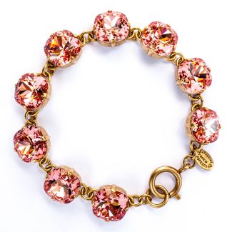 Peach Bracelet in Gold by Catherine Popesco