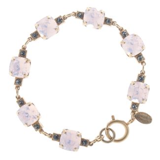 Catherine Popesco Medium Stone Crystal Bracelet - Rosewater