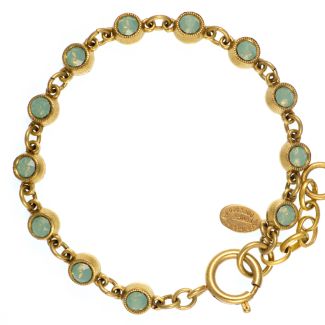 Catherine Popesco Petite Stone Bracelet in Pacific Opal and Gold