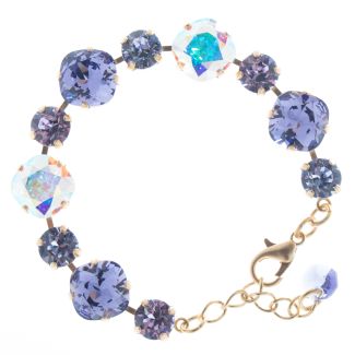 Lisa Marie Jewelry Swarovski Crystal Bracelet - Ultra Violet Combo