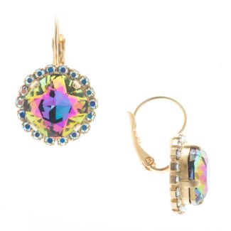 Lisa Marie Swarovski Crystal Rhinestone Earrings - Electra