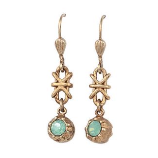 Catherine Popesco Pacific Opal Drop Crystal Earrings