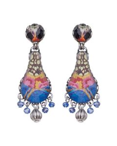 Ayala Bar Israeli Jewelry - Imagine Sage Post Earrings - Fall/Winter 2018