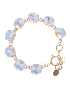 Catherine Popesco 12mm Large Stone Crystal Bracelet - Cappuccino