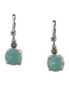 Catherine Popesco Pacific Opal 8mm Round Small Stone Dangle Earrings