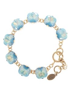 Catherine Popesco Large Stone Crystal Bracelet - Star Blue