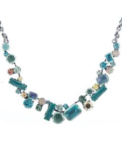 Konplott Jewelry - To Katharine With Love 2 Green Antique Silver Necklace