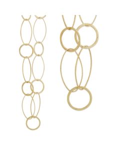 Catherine Popesco Gold Circle Necklace - Long or Short