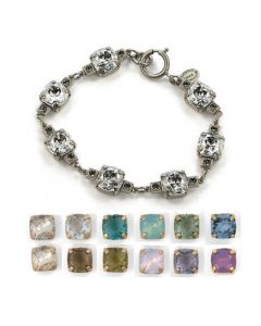 Ice and Gold Bracelet by Catherine Popesco