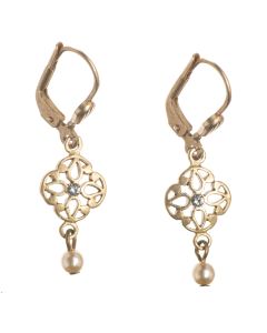Catherine Popesco Pearl Drop Earrings - Delicate Dangles