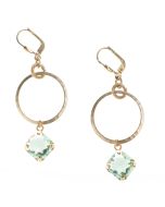 Catherine Popesco Crystal Drop From Small Hoop Earrings - Assorted Colors