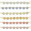 Catherine Popesco 12mm Large Stone Crystal Bracelet - Newest Colors