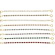 Catherine Popesco New Delicate 6mm Crystal Tennis Bracelet - Assorted Colors