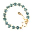 Catherine Popesco Crystal Tennis Bracelet - Fountain LV-1652BG-FOUN