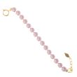 Catherine Popesco Crystal Tennis Bracelet - Lilac Shimmer LV-1652BG-LILAC