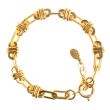 Catherine Popesco Gold Link Chain Bracelet LV-1888G