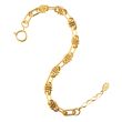 Catherine Popesco Gold Link Chain Bracelet LV-1888G