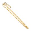 Catherine Popesco Gold Linked Chain Necklace - Short LV-1177G