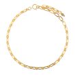Catherine Popesco Gold Linked Chain Necklace - Short LV-1177G