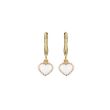 Catherine Popesco Tiny Pink Enamel Heart Earrings - Assorted Colors