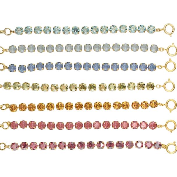 Catherine Popesco Crystal Tennis Bracelet - Newest Colors