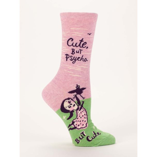Blue Q Women's Cute. But Psycho, but Cute Socks - Free Shipping!