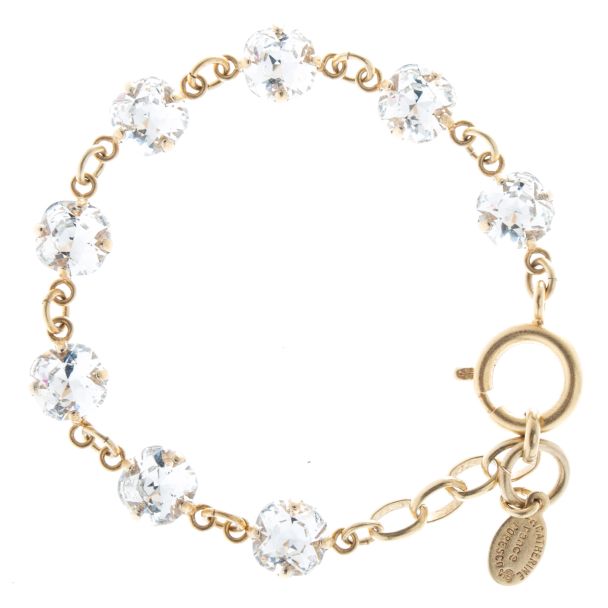 Catherine Popesco Petite Nine Stone Crystal Bracelet - Assorted Colors