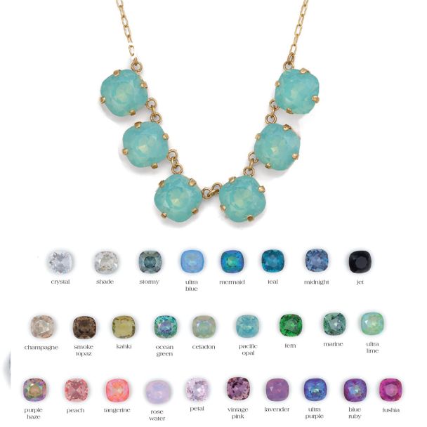 Shown in Pacific Opal and Gold