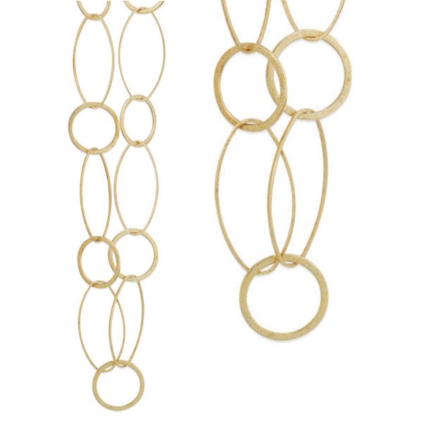 Catherine Popesco Gold Circle Necklace - Long or Short