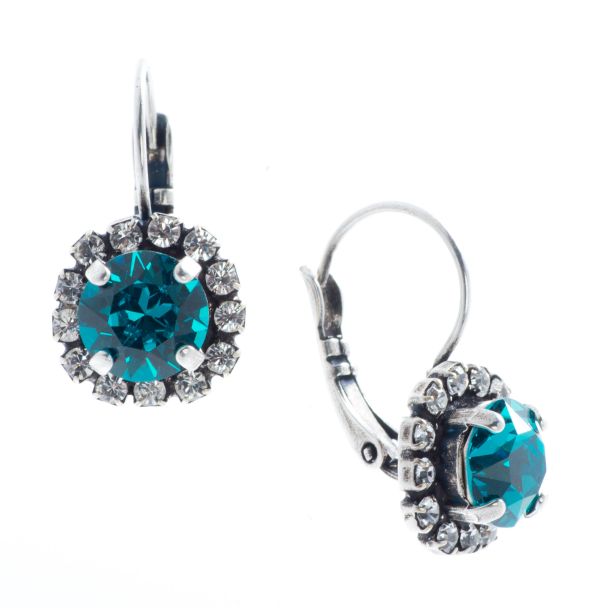 YPMCO Petite Crystal Drop Earrings with Rhinestones - Assorted Colors