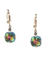 Sweet! Petite Catherine Popesco 8mm Crystal Dangle Earrings - Assorted Colors